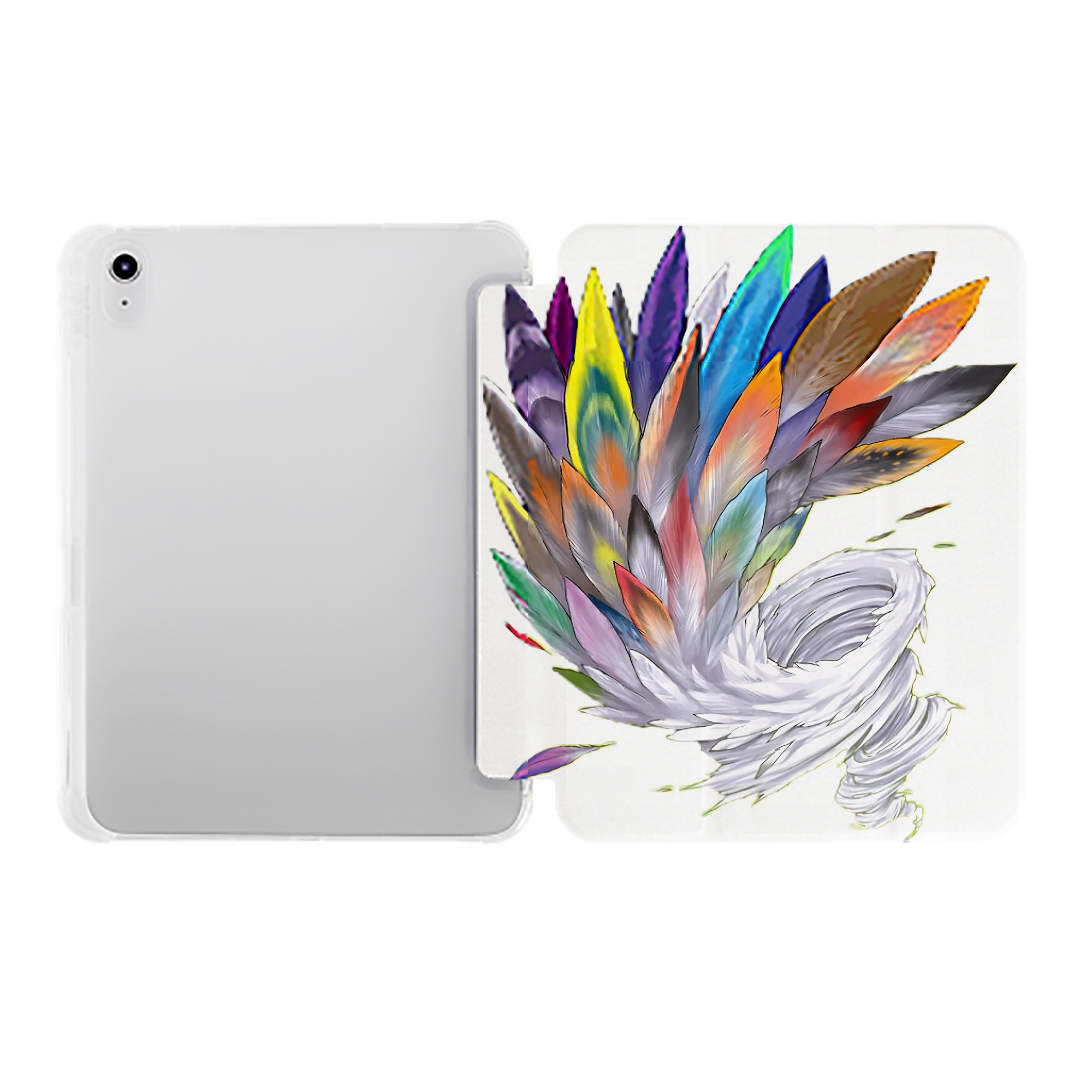 （画像用） 遊☆戯☆王 Yu-Gi-Oh! IPad ケース ペン収納付き 三つ折りスタンド PUレザー×シリコン 対応機種9.5/10.5/10.9インチ